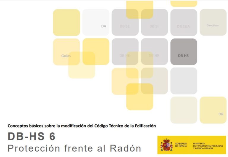 Mapa Zonas Radón En El Nuevo Cte Db Hs6 Coa Granada 4851