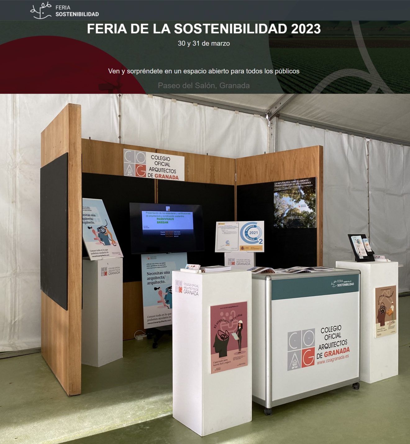 COAGRANADA EN LA FERIA DE LA SOSTENIBILIDAD 2023 - Coa Granada